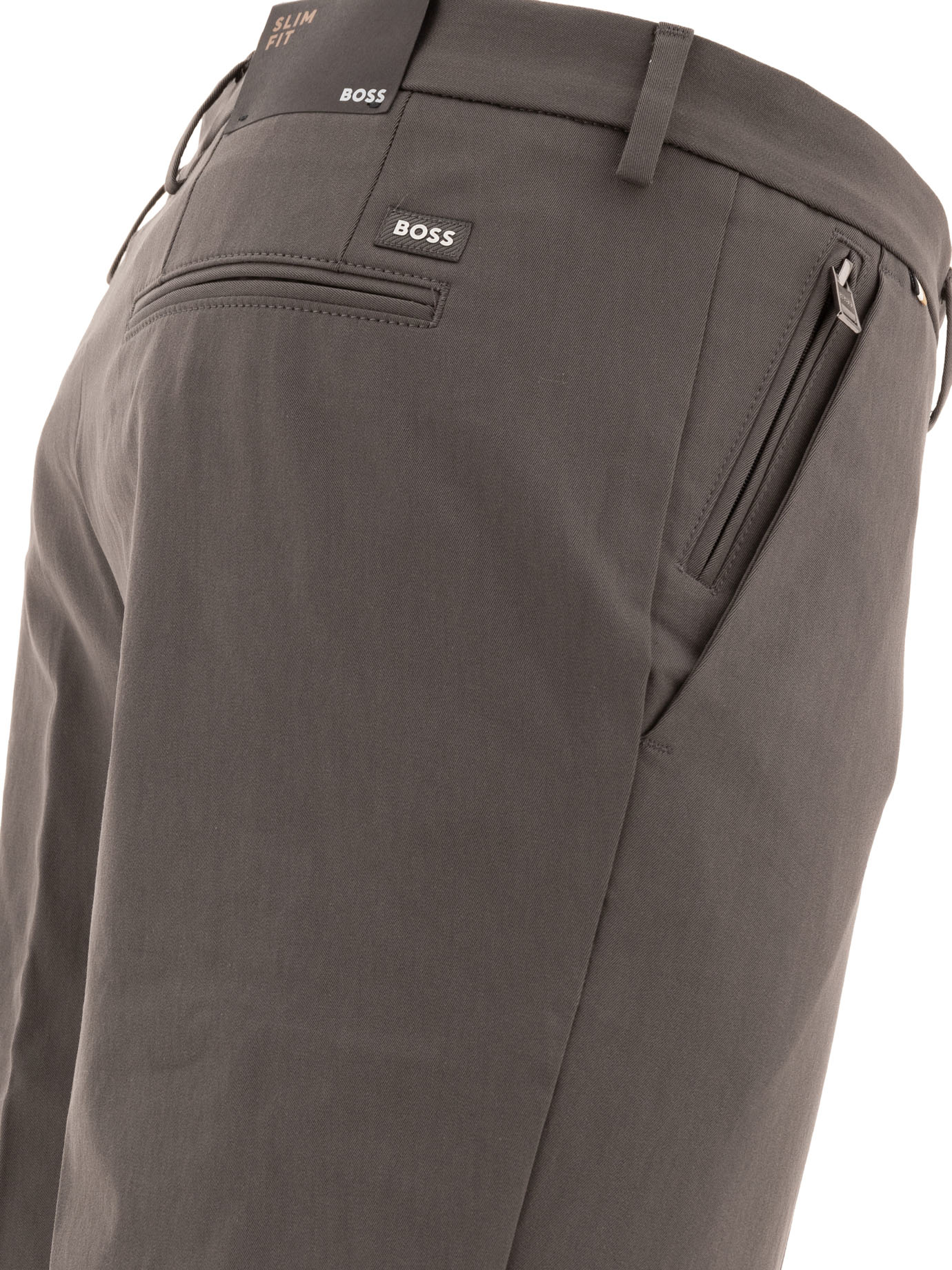 HUGO BOSS Grey Kaito chino trousers